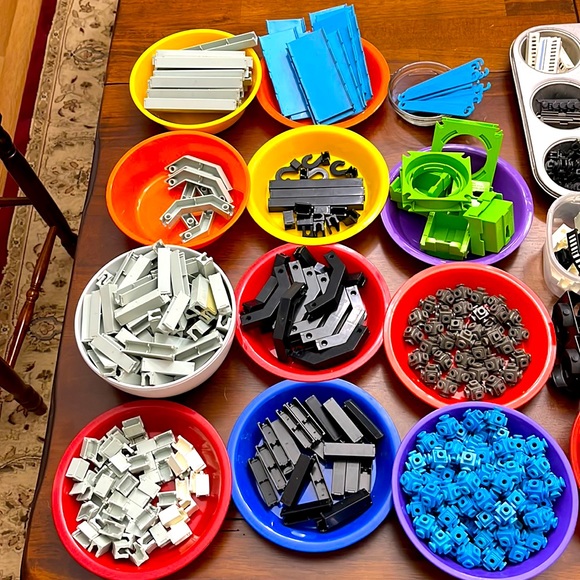 ENORMOUS Fisher-Price Construx Lot – 7 lbs + Storage Bag! - Picture 2 of 11